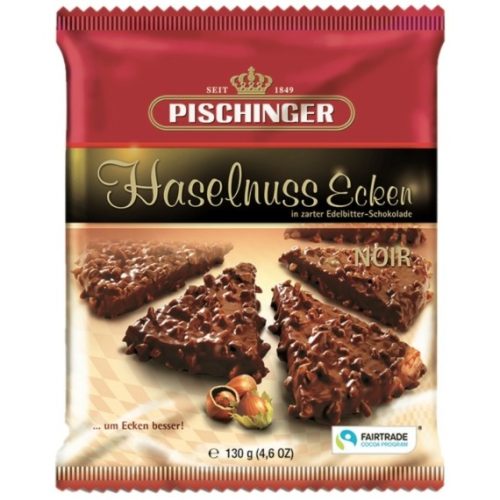 Pischinger Haselnuss-Ecken Noir 130 g