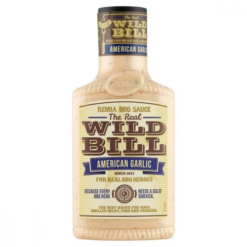 Remia Wild Bill amerikai fokhagymás BBQ szósz 450 ml