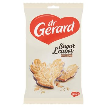   Dr Gerard Sugar Leaves keksz cukorszórattal és kakaós bevonattal 165 g