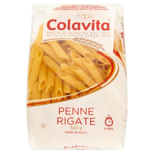 Colavita Penne Rigate szálas durum száraztészta, 500 g