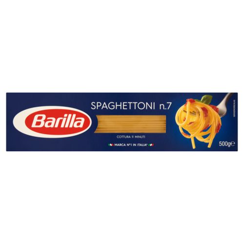 Barilla durum száraztészta 500 g spaghettoni n.7
