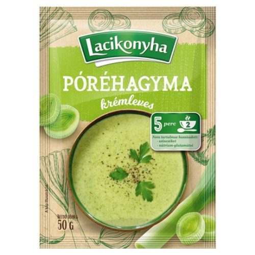 Lac. Póréhagymakrémleves 50 gr.