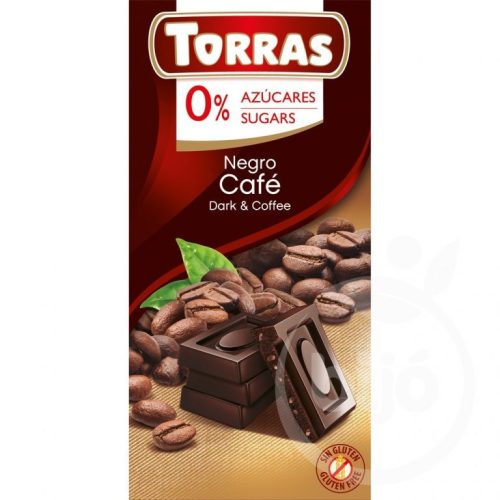 Torras Diab. csoki 75 gr. Kávés