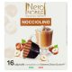 Nero Nobile Nocciolino cappuccino és mogyoró ízű ital kapszula, Dolce Gusto kompatibilis 16 x 12 g (192 g)