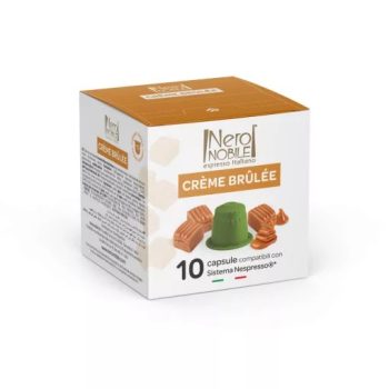   Nero Nobile Creme Brulee forró ital kapszula, Nespresso kompatibilis 10 db x 6 g (60 g)