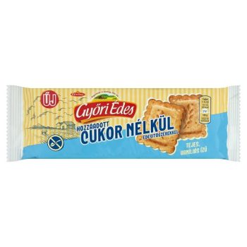  Győri Édes keksz hozzáadott cukor nélkül, édesítőszerekkel 100g