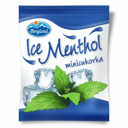 Bergland Ice Mentol mentol ízű cukorka 70g