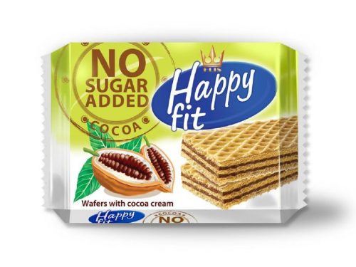 Happy fit kakaós ostya hozzáadott cukormentes 95g