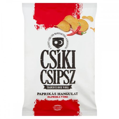 Csíki Csipsz Paprikás hangulat ízesítésű burgonyacsipsz 70 gr.