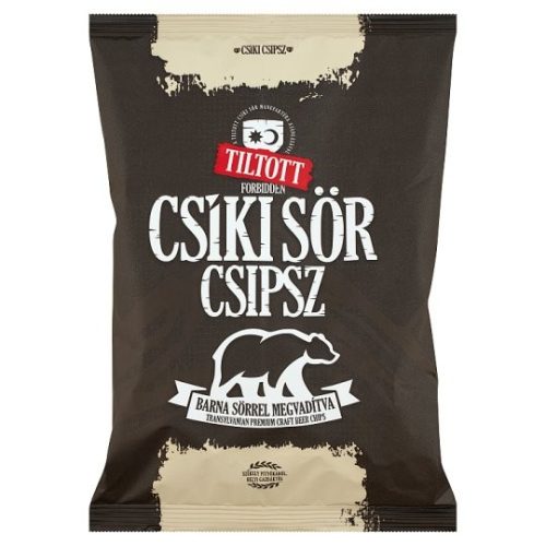 Csíki Csipsz prémium barna sörös 70 gr.