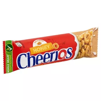   Nestlé Honey Cheerios mézes gabonapehely-szelet tejbevonó talppal, vitaminokkal és kalciummal 22 g