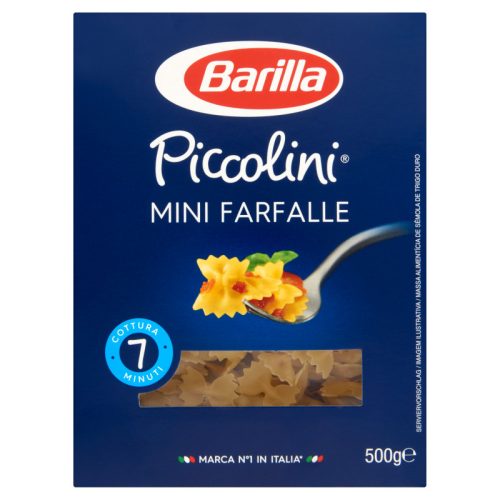 Barilla Piccolini durum száraztészta 500 g mini farfalle