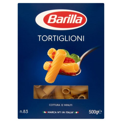 Barilla durum száraztészta 500 g tortiglioni