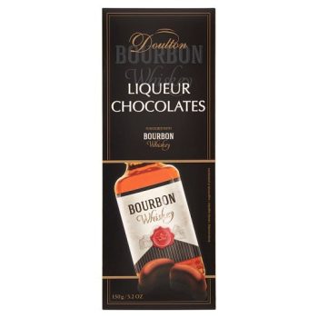   Doulton Bourbon Whiskey Likőrrel Töltött Csokoládé Praliné 150g