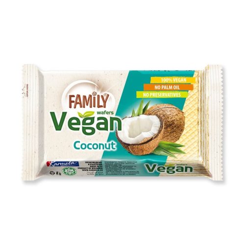 Family vegan kókuszkrémmel töltött ostyaszelet 50 g