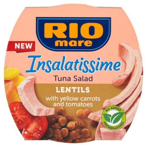 Rio Mare Tonhalsaláta lencsés 160 gr.