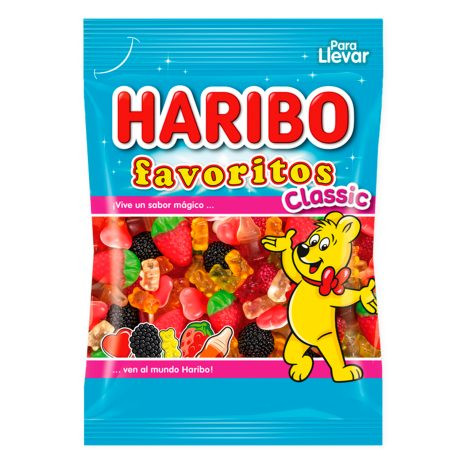 Haribo Favoritos Classic gyümölcsízű gumicukorka keverék 90 g