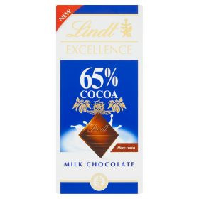 Lindt Excellence magas kakaótartalmú tejcsokoládé 65% 80 g