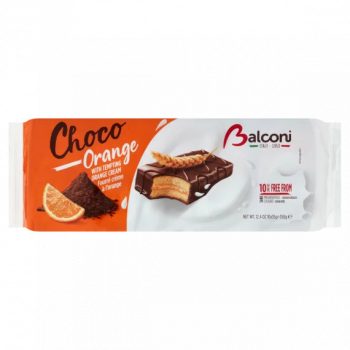   Balconi Choco Orange naranccsal töltött édes sütőipari termék 10 x 35 g (350 g)