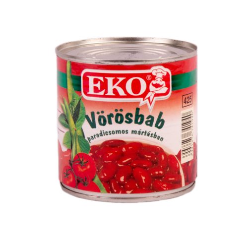 Eko vörösbab paradicsomos mártásban 420g (425ml)