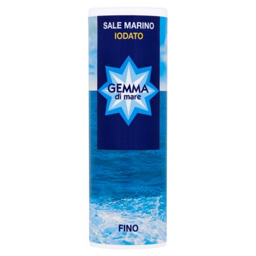 Gemma Di Mare tengeri, étkezési só, finom szemű, jódozott, szórófejes 250 g 