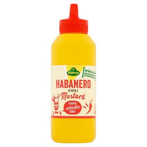 Kühne Habanero mustár 250 ml