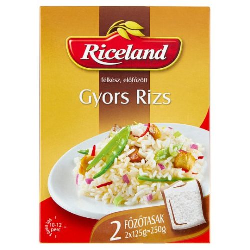 Riceland félkész, előfőzött Gyors rizs 2 x 125 g (250 g)