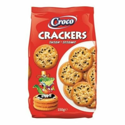 Croco Crackers szezámmagos kréker 150 g