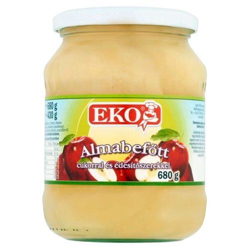 Eko Almabefőtt cukorral és édesítőszerekkel 720 ml.