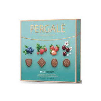 Pergale Cherry Berry desszert válogatás tejcsokis 117 g