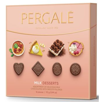 Pergalé Gourmet deszert válogatás tejcsokis 113g.