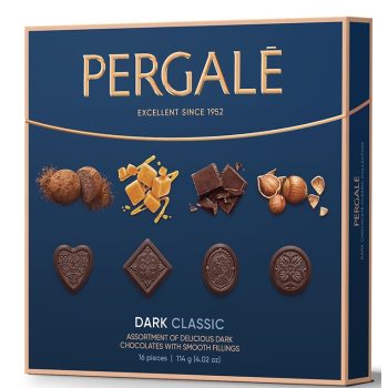   Pergalé Dark Classic étcsokoládés praliné válogatás 114 g