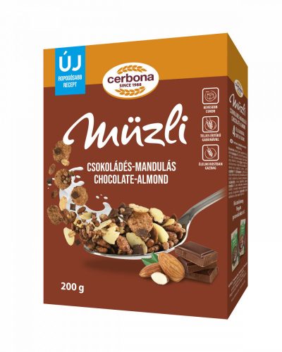 Cerbona Dobozos Müzli 200 gr.Csoki-Mand