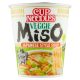 Nissin Cup Noodles miso ízesítéssel poharas instant leves 67 g