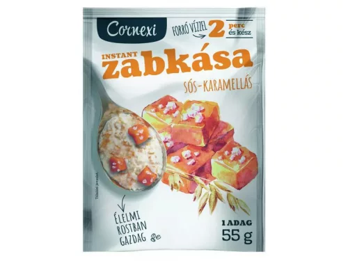Cornexi Zabkása Sós-karamellás 55 gr