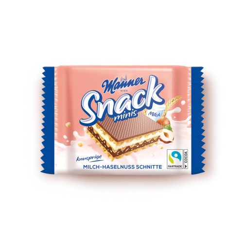 Manner Snack Minis Milch-Haselnuss Schnitte 25 g