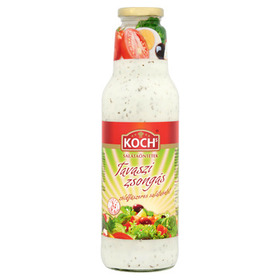 KOCH's tavaszi zsongás zöldfűszeres salátaöntet 250 ml