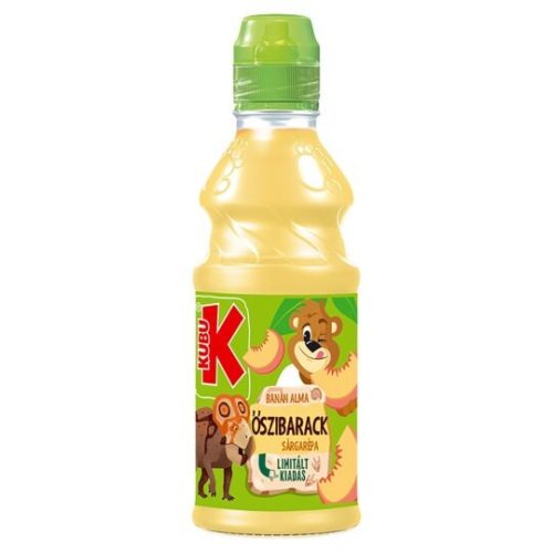 Kubu Pet 0,3 l. Banán-Alma-Őszi-Répa DRS