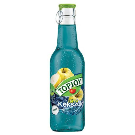 TopJoy Üveg 0,25L Alma-Kékszőlő  DRS