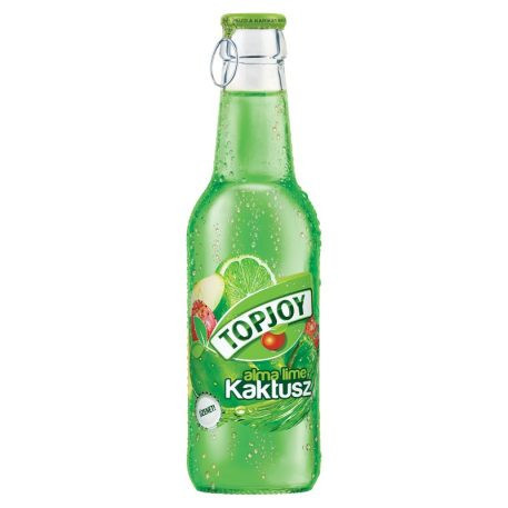 TopJoy Üveg 0,25L Kaktusz-Alma-Lime  DRS