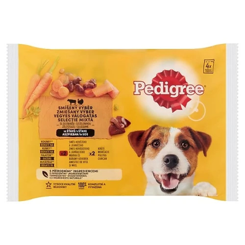 Pedigree 4*100 gr Marha-Bárány 7745  S