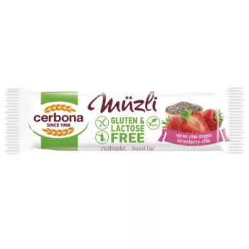 Cerbona GM. szelet Epres-Chia 35 gr.