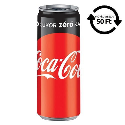 Coca Cola ZERO 0,33l Dob (4-es) DRS 24/#