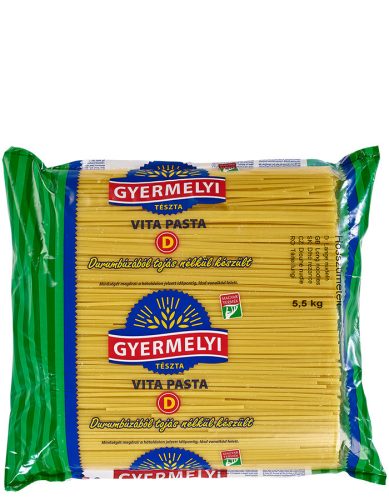 Gyermelyi Vita Pasta Hosszúmetélt 5 kg.