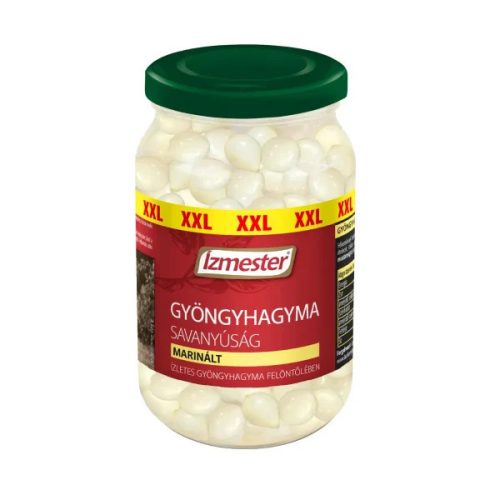 Ízmester Gyöngyhagyma sav.900 gr. XXL