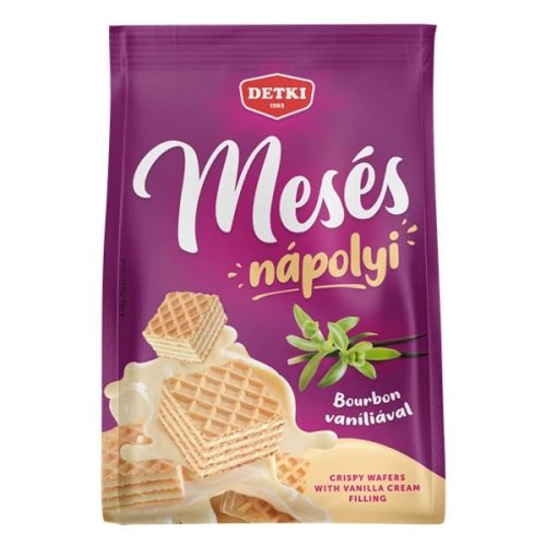 Detki Mesés Nápolyi 180 gr. vaníliás