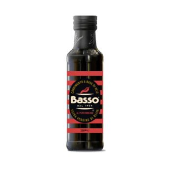 Basso E.szűz olivaolaj Chili papri.250ml