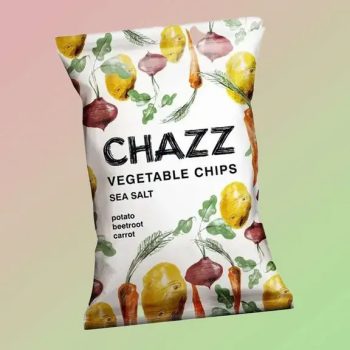 Chazz Zöldség Chips Tengeri sós 75 gr.