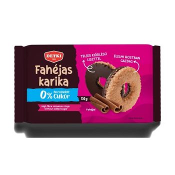 Detki HCN Fahéjas karika ét 150 g.