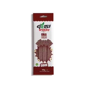 Veggy Snacky 170 gr. Cola Sour Belts
